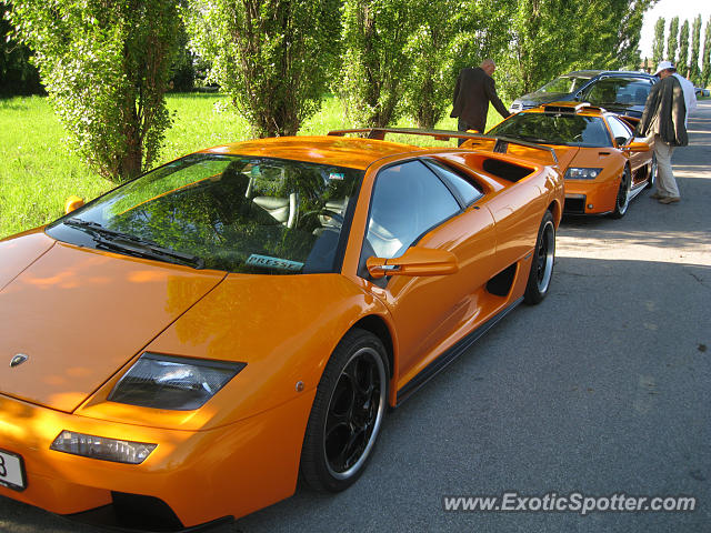 Lamborghini Diablo spotted in Sant'Agata Bo, Italy