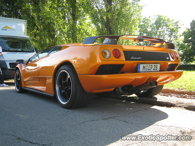 Lamborghini Diablo spotted in Sant'Agata Bo, Italy