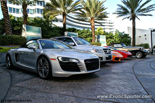 Audi R8 spotted in Miami, Florida