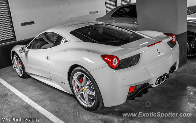 Ferrari 458 Italia spotted in Sandton, South Africa