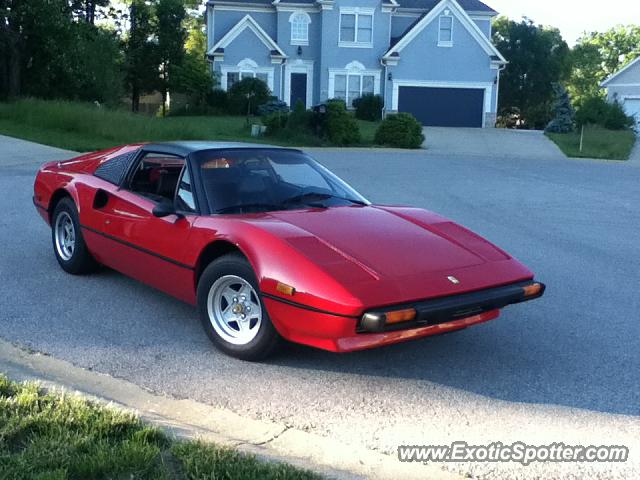 Ferrari 308 spotted in Bloomington, Indiana