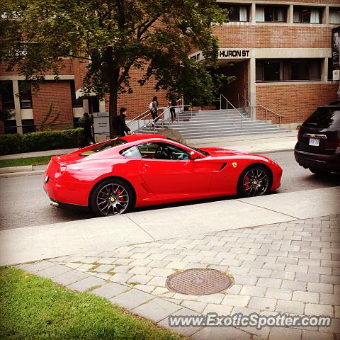 Ferrari 599GTB spotted in Toronto, Canada