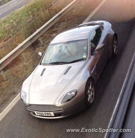 Aston Martin Vantage spotted in A Road, United Kingdom