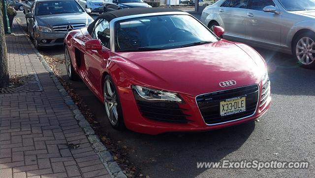 Audi R8 spotted in Closter, New Jersey