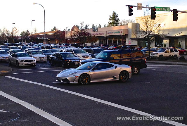 Ferrari F430 spotted in Bellevue, Washington