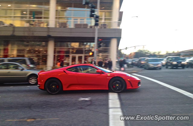 Ferrari F430 spotted in Bellevue, Washington