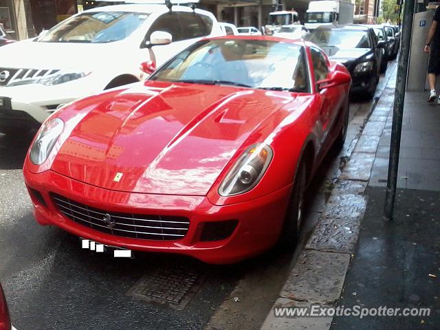 Ferrari 599GTB spotted in Sydney, Australia