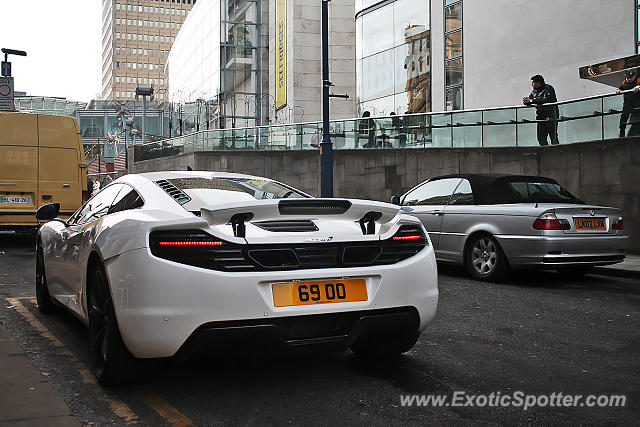 Mclaren MP4-12C spotted in Manchester, United Kingdom