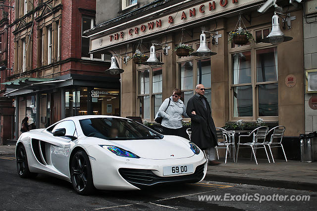 Mclaren MP4-12C spotted in Manchester, United Kingdom