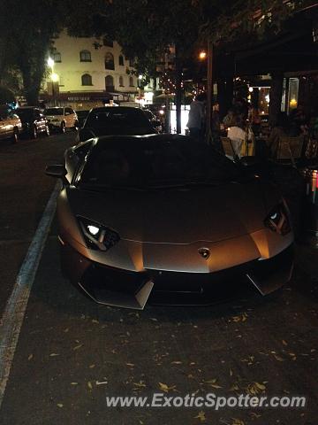 Lamborghini Aventador spotted in Mexico City, Mexico