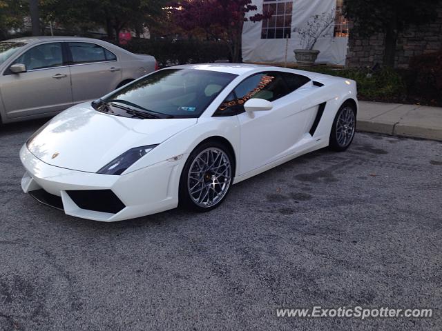 Lamborghini Gallardo spotted in King of Prussia, Pennsylvania