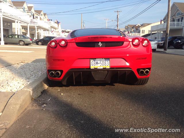 Ferrari F430 spotted in Sea Isle, New Jersey