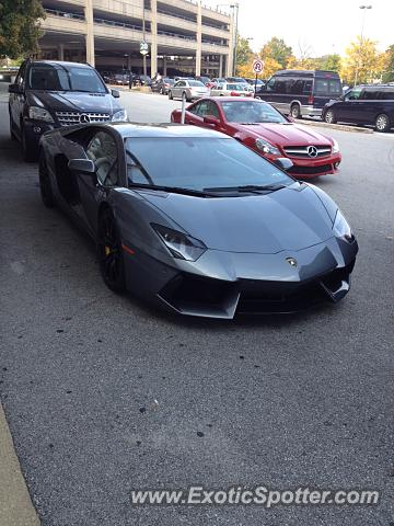 Lamborghini Aventador spotted in King of Prussia, Pennsylvania