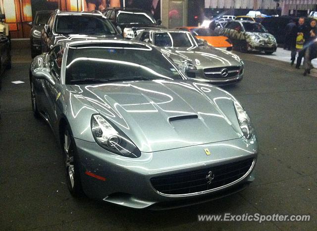 Ferrari California spotted in Dallas, Texas