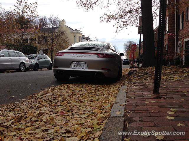 Porsche 911 spotted in Georgetown, Virginia
