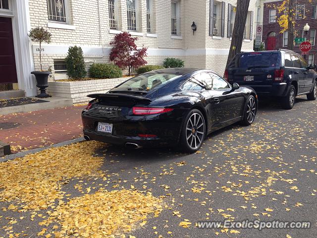 Porsche 911 spotted in Georgetown, Virginia
