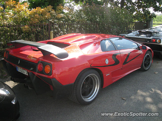 Lamborghini Diablo spotted in Sant'Agata Bo, Italy