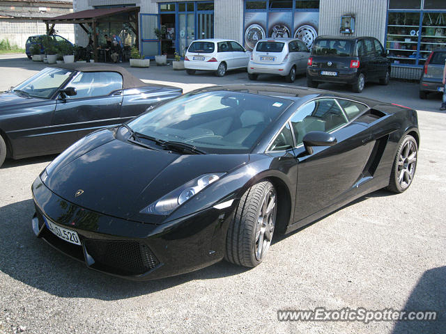 Lamborghini Gallardo spotted in Sant'Agata Bo, Italy