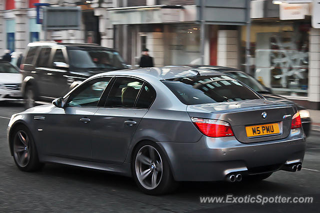 BMW M5 spotted in Manchester, United Kingdom