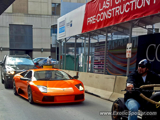 Lamborghini Murcielago spotted in Toronto, Ontario, Canada