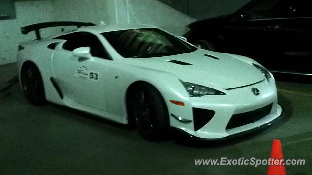 Lexus LFA spotted in Park City, Utah
