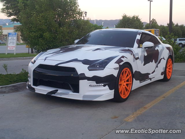 Nissan GT-R spotted in South Jordan, Utah