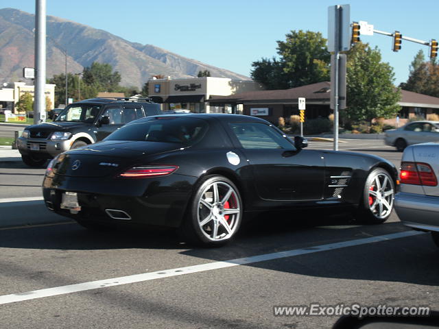 Mercedes SLS AMG spotted in Sandy, Utah