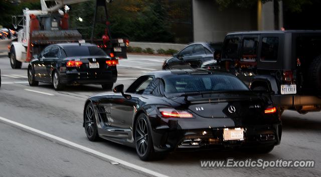 Mercedes SLS AMG spotted in Atlanta, Georgia