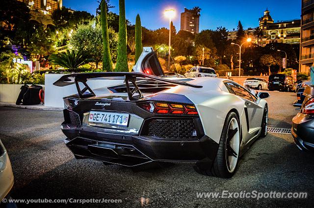 Lamborghini Aventador spotted in Monaco, Monaco