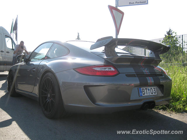 Porsche 911 GT3 spotted in Sant'Agata Bo, Italy