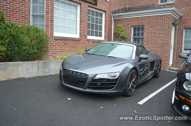 Audi R8 spotted in New Canaan, Connecticut