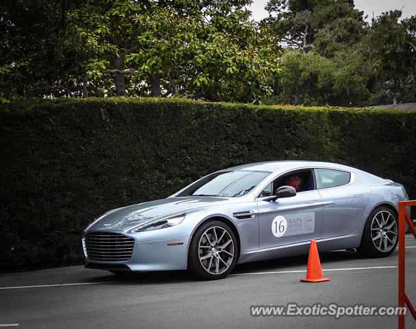 Aston Martin Rapide spotted in Pebble Beach, California