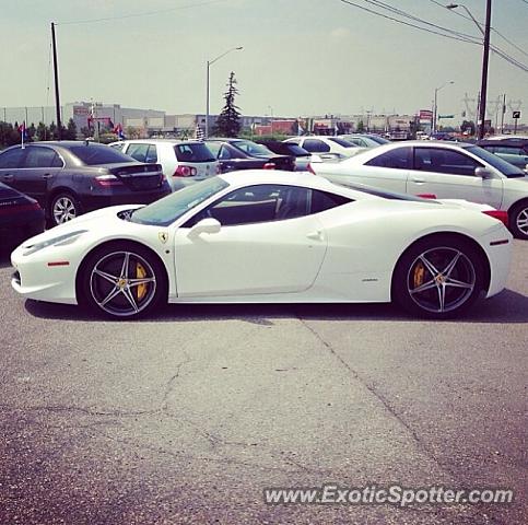 Ferrari 458 Italia spotted in Valdosta, Georgia