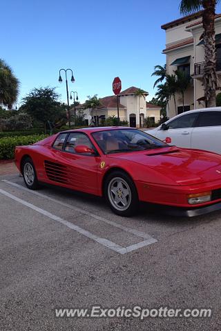 Ferrari Testarossa spotted in West Palm Beach, Florida