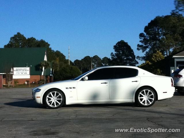 Maserati Quattroporte spotted in Panama City, Florida