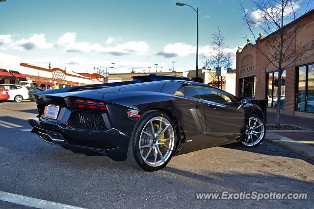 Lamborghini Aventador spotted in Kansas City, Missouri