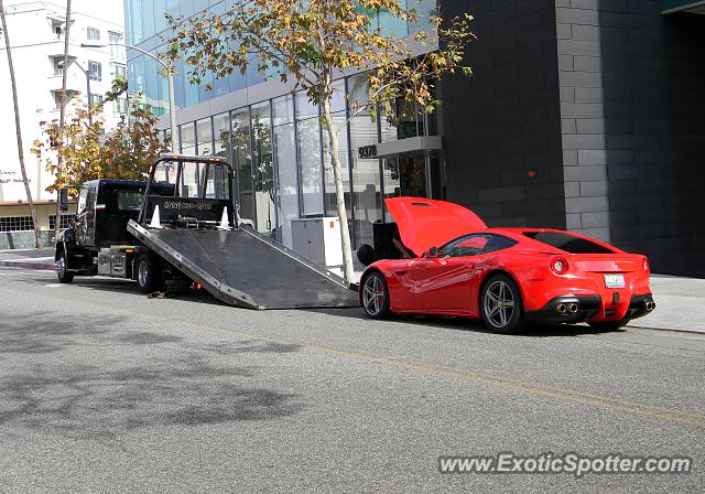 Ferrari F12 spotted in Beverly Hills, California