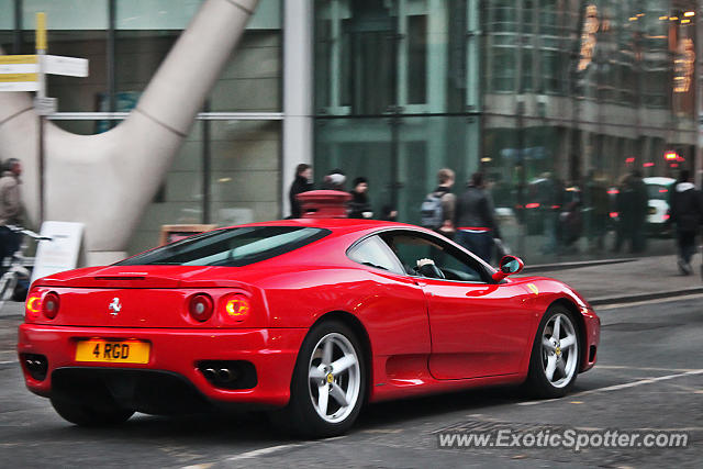 Ferrari 360 Modena spotted in Manchester, United Kingdom