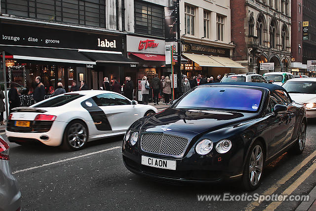 Bentley Continental spotted in Manchester, United Kingdom