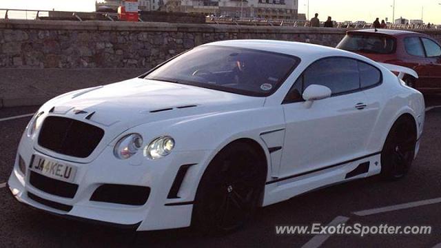 Bentley Continental spotted in Weston Supermare, United Kingdom