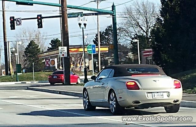 Bentley Continental spotted in Fishers, Indiana