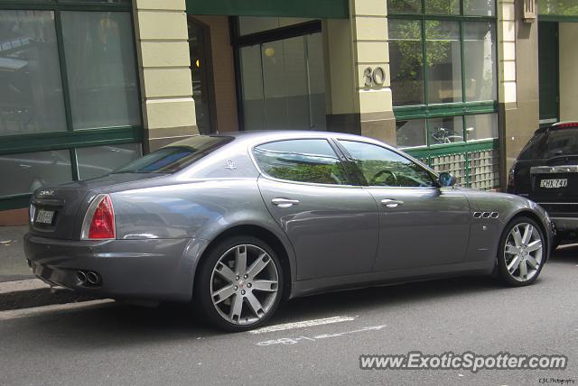 Maserati Quattroporte spotted in Sydney, Australia