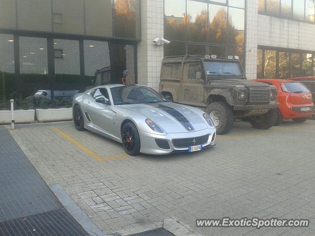 Ferrari 599GTO spotted in Bergamo, Italy