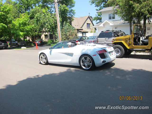Audi R8 spotted in Egg harbor DCW, Wisconsin