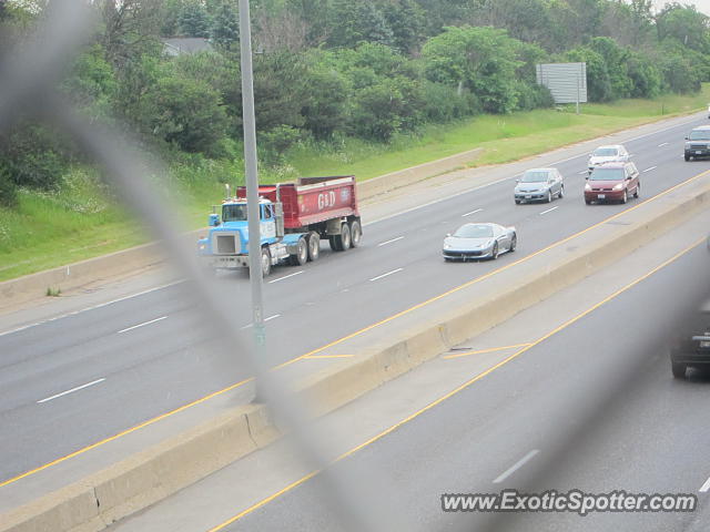 Ferrari 458 Italia spotted in Winnetka, Illinois