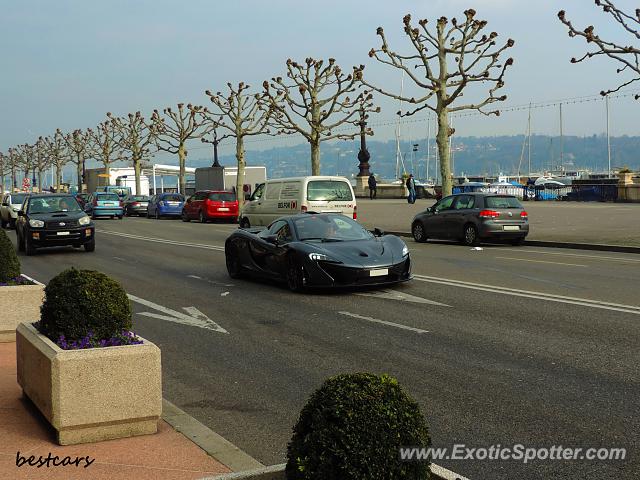 Mclaren P1 spotted in Geneva, Switzerland