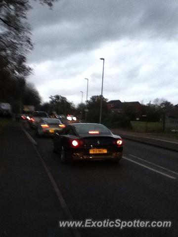 Ferrari 550 spotted in Tiverton, United Kingdom