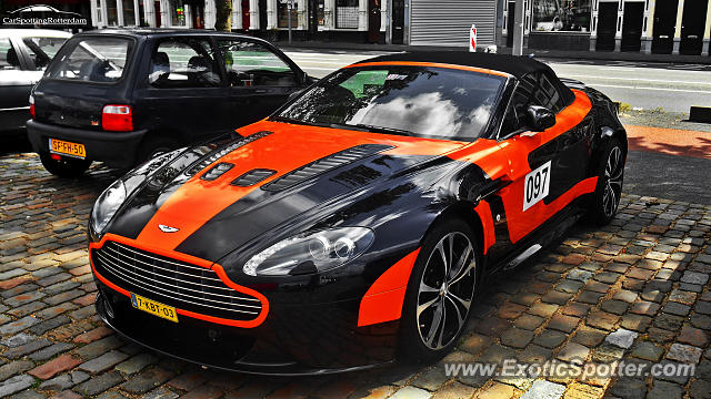 Aston Martin Vantage spotted in Rotterdam, Netherlands