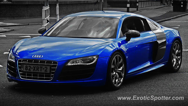 Audi R8 spotted in Rotterdam, Netherlands