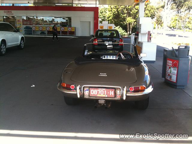 Jaguar E-Type spotted in Melbourne, Australia